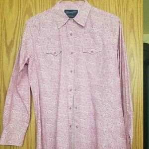 Wrangler Tough Enough to Wear Pink Rodeo Shirt
